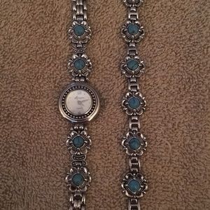 Matching watch and bracelet